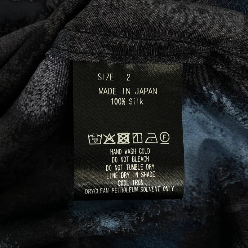 marka / マーカ | 2026SS | SILK OPEN COLLAR S/S SHIRT シルク 総柄オープンカラーシャツ | 2 | メンズ