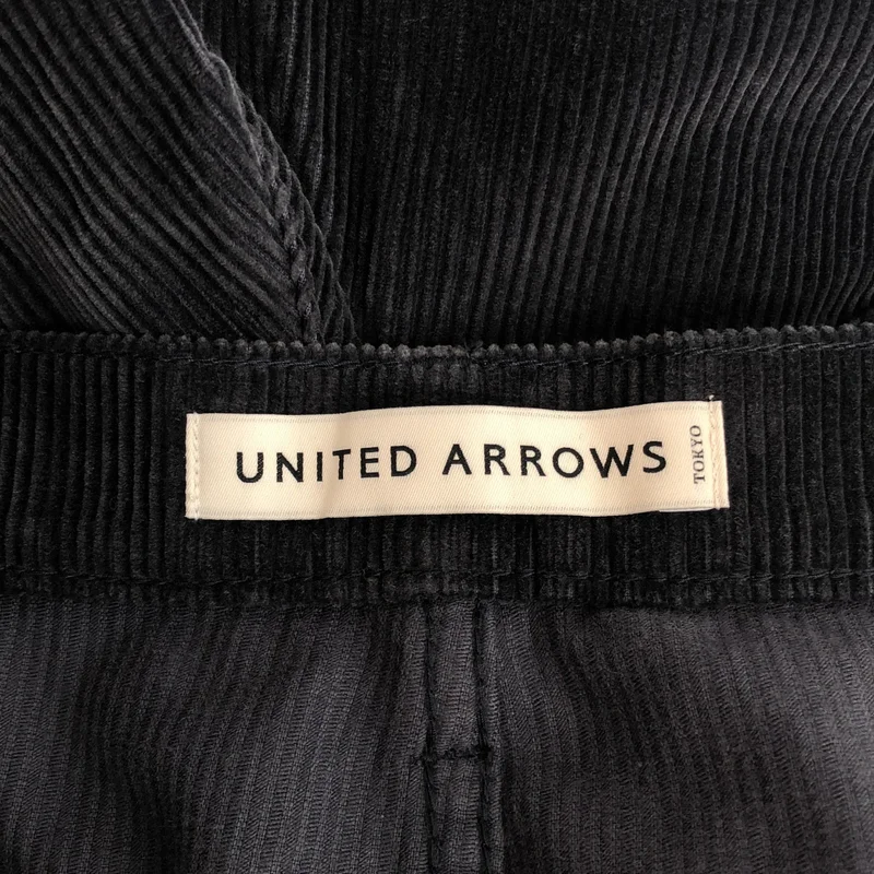 UNITED ARROWS / ユナイテッドアローズ | ハイマウント コーデュロイ ロデオストレートパンツ | S | メンズ