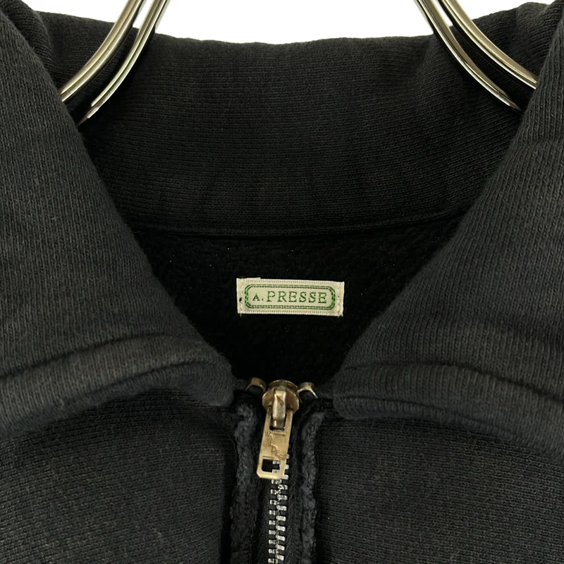 A.PRESSE / アプレッセ | 2024AW | Vintage Half Zip Sweat Shirt / ヴィンテージ加工 ハーフジップ スウェット トレーナー | 3 | メンズ
