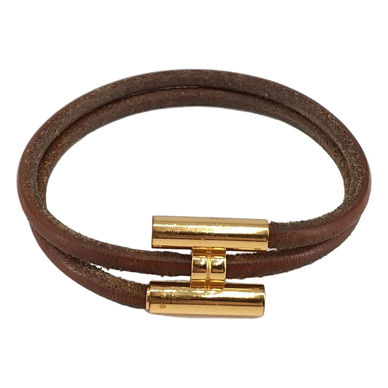 HERMES / エルメス | トゥルニス レザー ブレスレット |