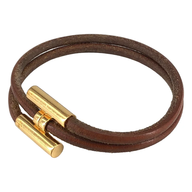 HERMES / エルメス | トゥルニス レザー ブレスレット |