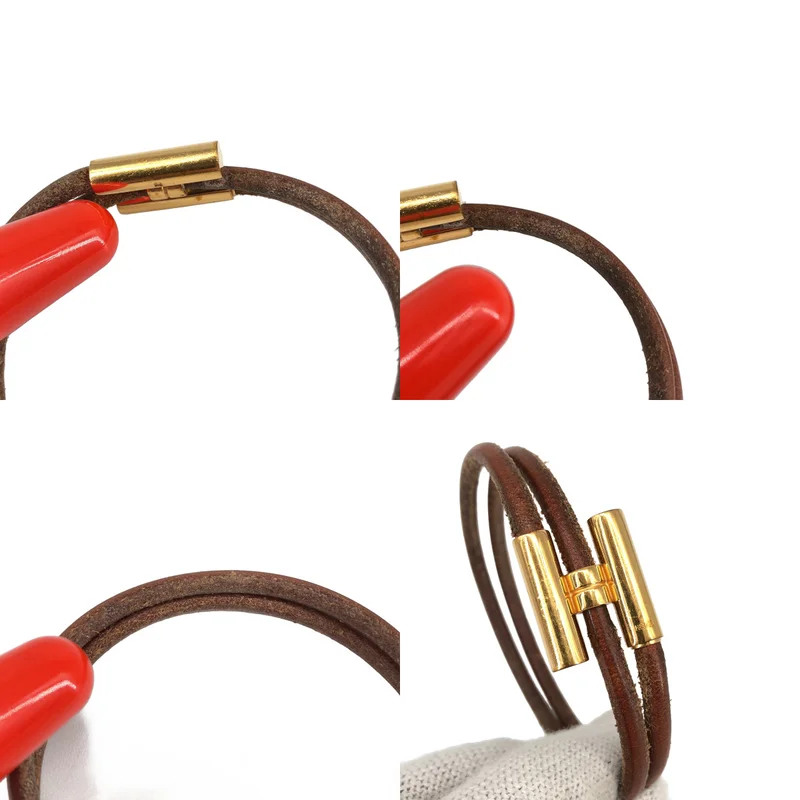 HERMES / エルメス | トゥルニス レザー ブレスレット |