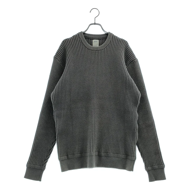 RHC Ron Herman / アールエイチシーロンハーマン | コットン クルーネック ワッフルニット | L | メンズ