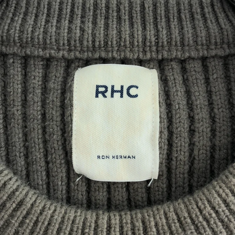 RHC Ron Herman / アールエイチシーロンハーマン | コットン クルーネック ワッフルニット | L | メンズ