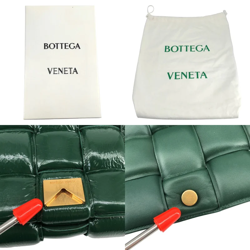 BOTTEGA VENETA / ボッテガヴェネタ | イントレチャート パデッド カセット ショルダーバッグ / 591970 |
