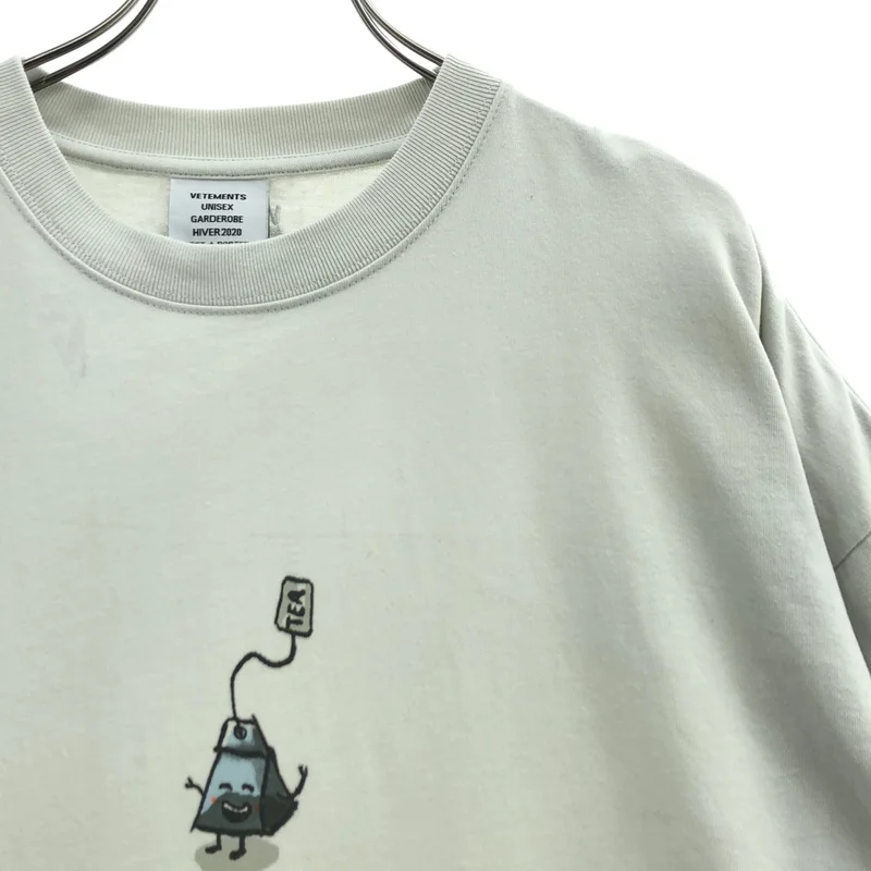 VETEMENTS / ヴェトモン | キャラクタープリント オーバーサイズTシャツ | 0 | レディース
