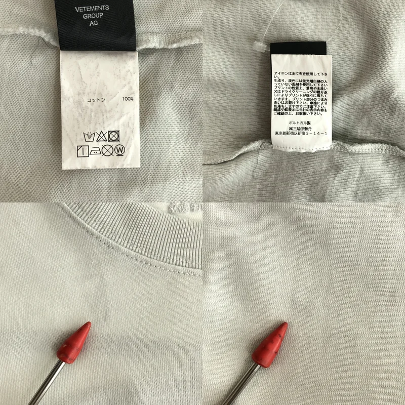VETEMENTS / ヴェトモン | キャラクタープリント オーバーサイズTシャツ | 0 | レディース