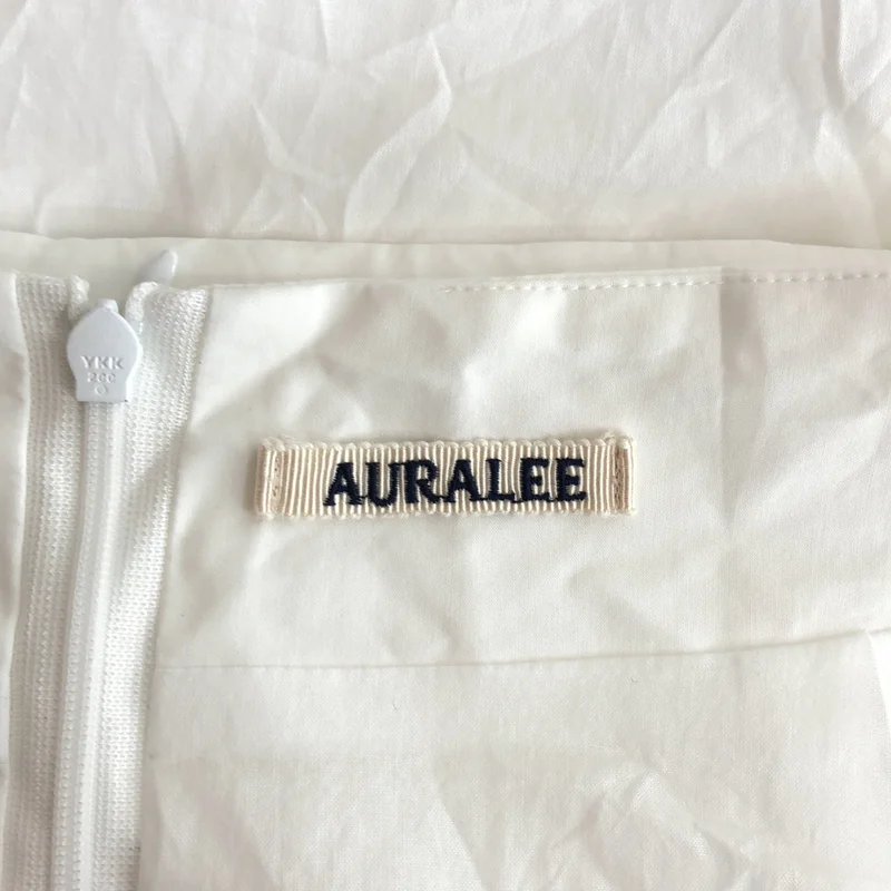 AURALEE / オーラリー | 2024SS | WRINKLED WASHED FINX TWILL SKIRT スカート | 1 | レディース