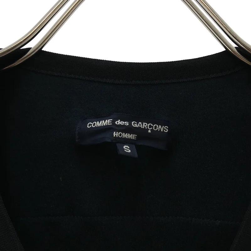 COMME des GARCONS HOMME / コムデギャルソンオム | 2023SS | 綿度詰め天竺×綿ナイロンタッサー ジップアップ スウェットカーディガン | S | メンズ