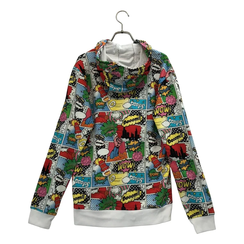 COMME des GARCONS SHIRT / コムデギャルソンシャツ | 総柄 ジップ スウェット フーディ | S | メンズ