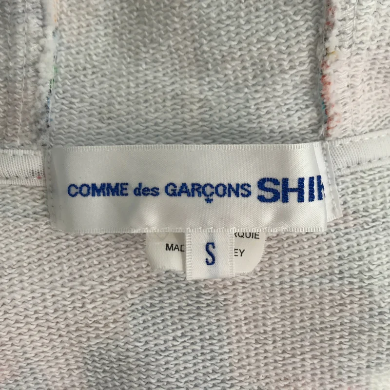 COMME des GARCONS SHIRT / コムデギャルソンシャツ | 総柄 ジップ スウェット フーディ | S | メンズ