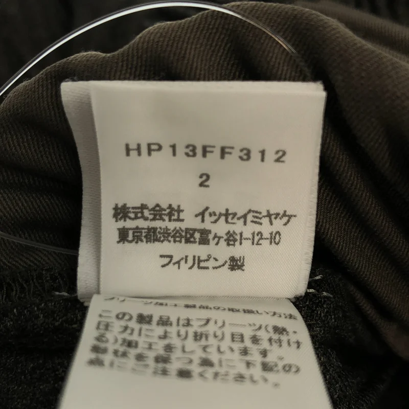 HOMME PLISSE ISSEY MIYAKE / オムプリッセイッセイミヤケ | WOOL LIKE LIGHT プリーツ テーパードパンツ | 2 | メンズ