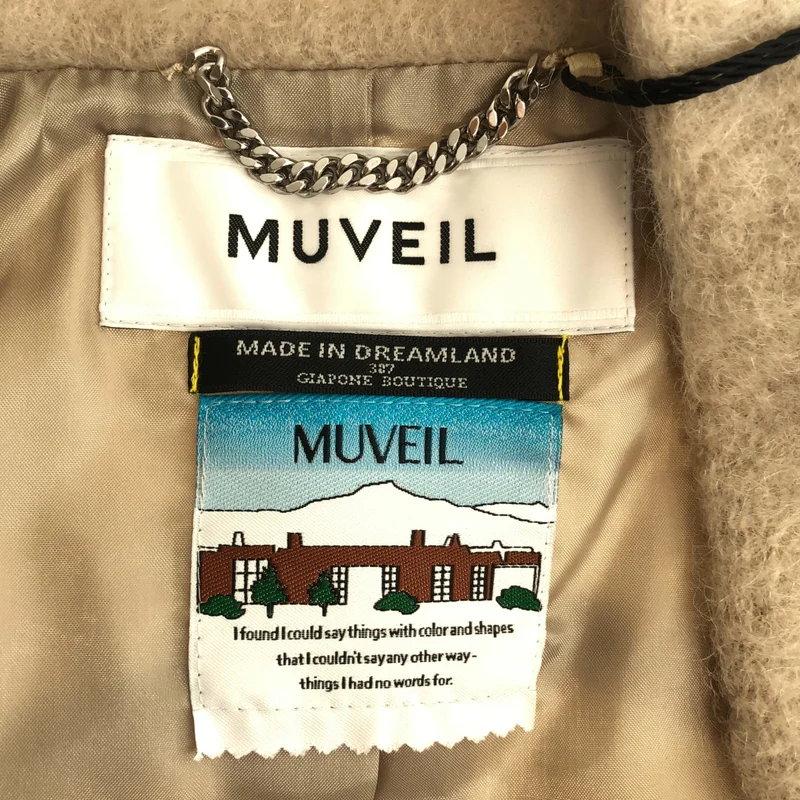 MUVEIL / ミュベール | カラーモチーフコート MA232FC002 | 36 | レディース