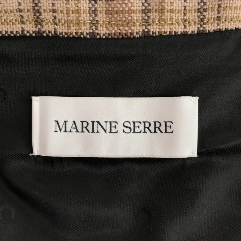 MARINE SERRE / マリーンセル | プリーツ ミニスカート | 36 | レディース