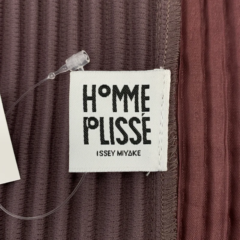 HOMME PLISSE ISSEY MIYAKE / オムプリッセイッセイミヤケ | AERIAL プリーツ 切替 ワイドパンツ |