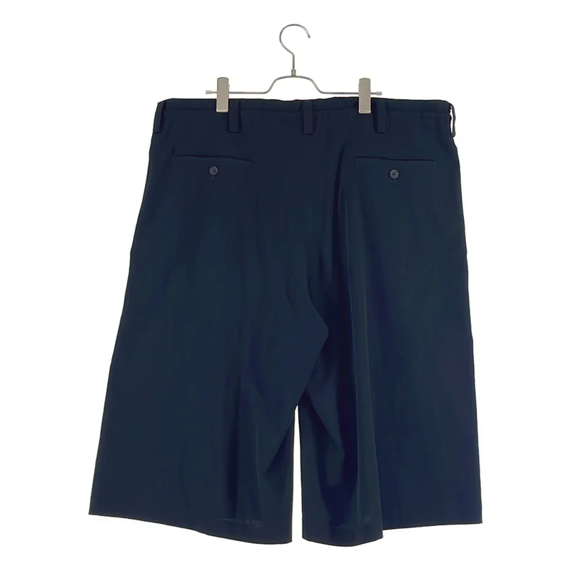 YOHJI YAMAMOTO POUR HOMME / ヨウジヤマモトプールオム | 2022SS | トリアセテート ワイドハーフパンツ | 2 | メンズ