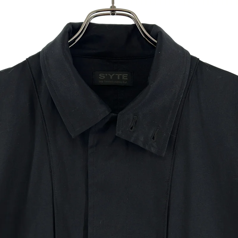 S'YTE YOHJI YAMAMOTO / サイトヨウジヤマモト | 2022SS | COTTON INSIDE OUT 2WAY COAT ジップ コート | 3 | メンズ