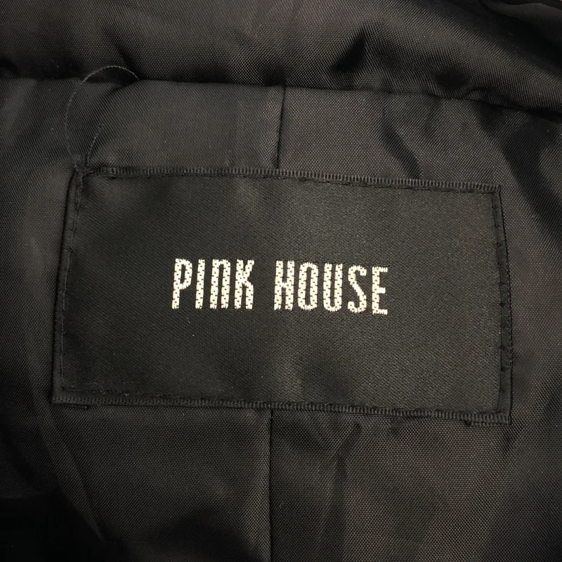 PINK HOUSE / ピンクハウス | スリーブレス フーデッド ロングダウンベスト |