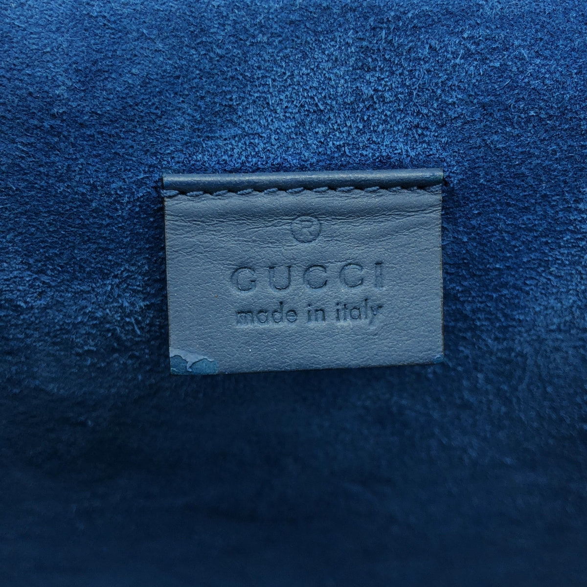 GUCCI(グッチ) ショルダーバッグ ディオニュソス 403348 ブルー×グレー×マルチ チェーンショルダー GUCCI / グッチ | 403348 ディオニュソス GGスプリーム PVC×スエード