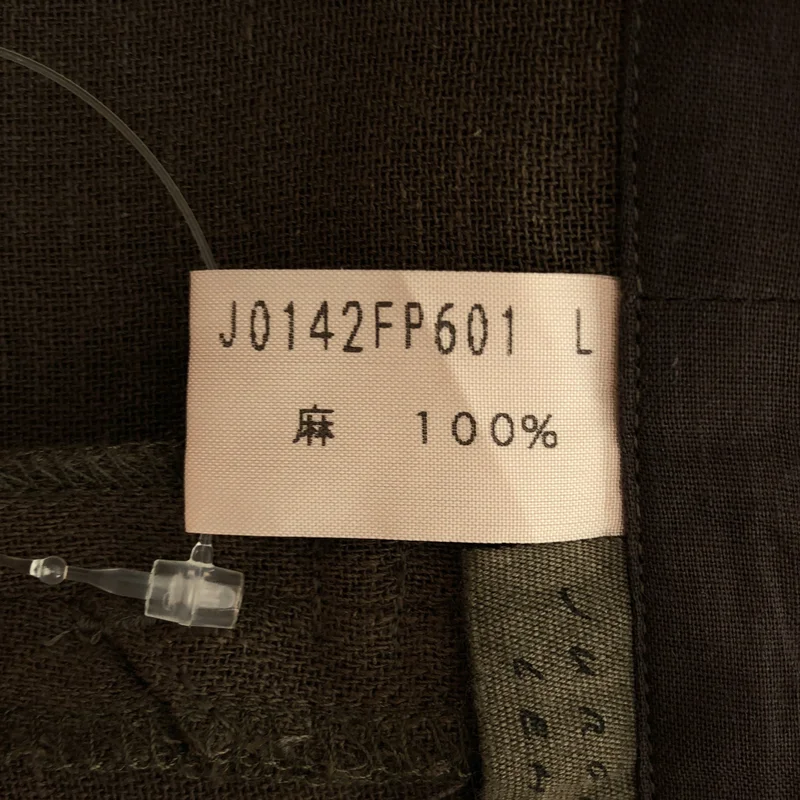 JURGEN LEHL / ヨーガンレール | リネン パンツ J0142FP601 | L | レディース