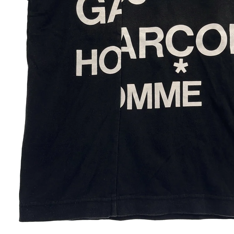 COMME des GARCONS HOMME / コムデギャルソンオム | 2012SS | ロゴ プリント Tシャツ | XS | メンズ