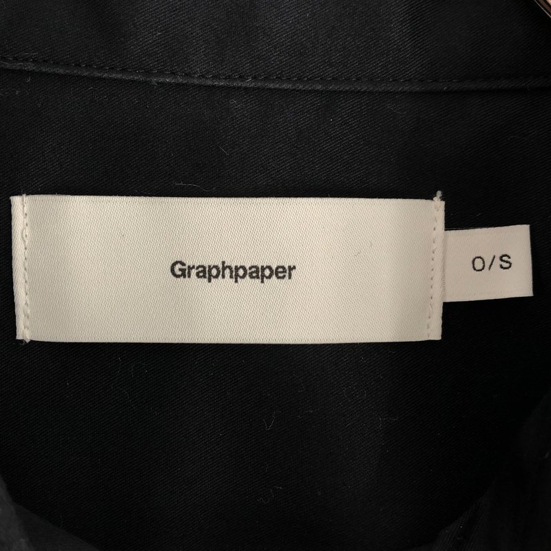 Graphpaper / グラフペーパー | 2024SS | Solotex Twill S/S Oversized Box Shirt / ソロテックスツイル ショートスリーブ オーバーサイズ ボックスシャツ | ONE | メンズ