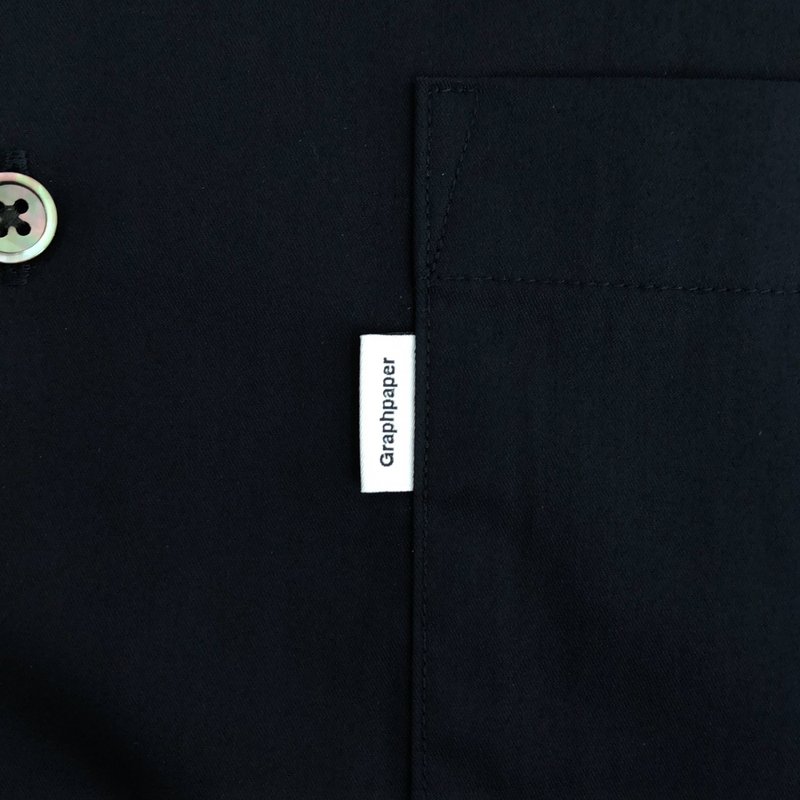 Graphpaper / グラフペーパー | 2024SS | Solotex Twill S/S Oversized Box Shirt / ソロテックスツイル ショートスリーブ オーバーサイズ ボックスシャツ | ONE | メンズ