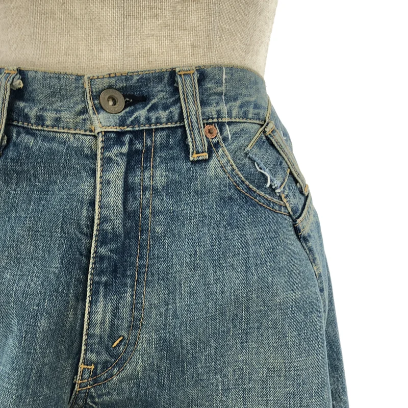 JUNYA WATANABE COMME des GARCONS / ジュンヤワタナベ | 2019AW | denim / デニム フラワー スカート XD-S001 | S | レディース