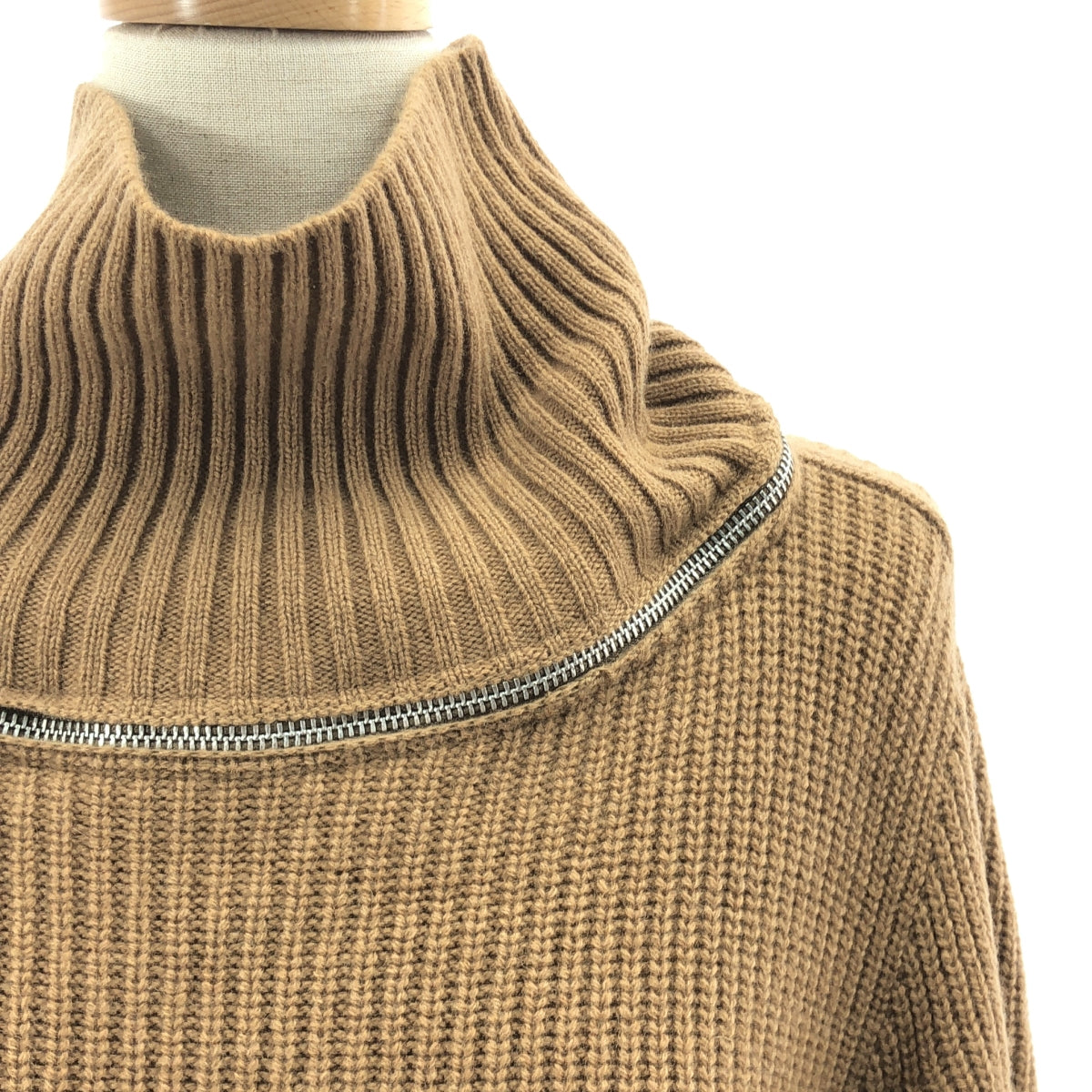 sacai / サカイ | 2023AW | high neck zip knit / ジップ ハイネック sacai / サカイ | 2023AW | high neck zip knit / ジップ ハイネック