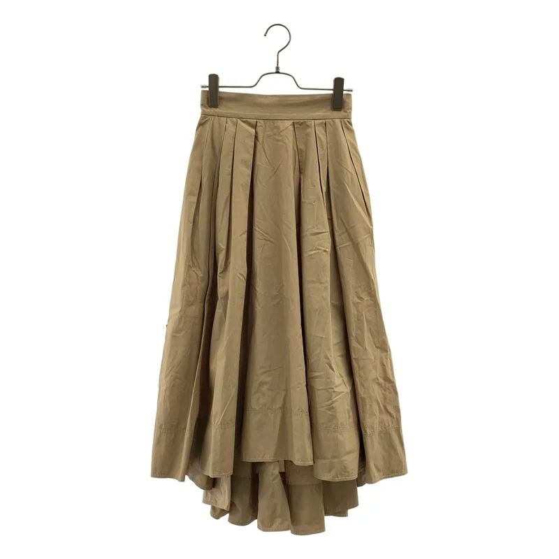MADISON BLUE / マディソンブルー | TUCK VOLUME SKIRT コットン タック スカート | 00 | レディース