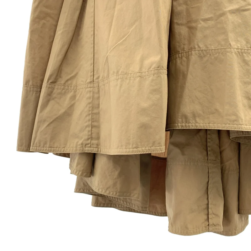 MADISON BLUE / マディソンブルー | TUCK VOLUME SKIRT コットン タック スカート | 00 | レディース