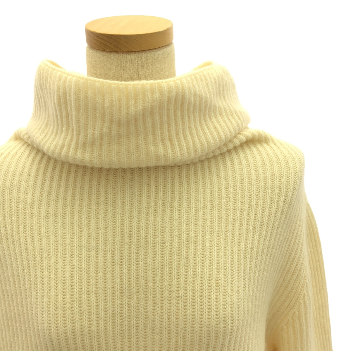 Vince / ヴィンス | カシミヤ ボリューム タートルネック ニット | S | アイボリー | レディース Vince / ヴィンス | カシミヤ ボリューム タートルネック ニット S