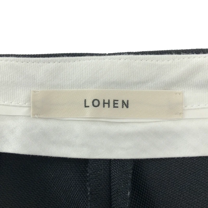 LOHEN / ローヘン | 2タック テーパード サスペンダーパンツ | 36 | レディース