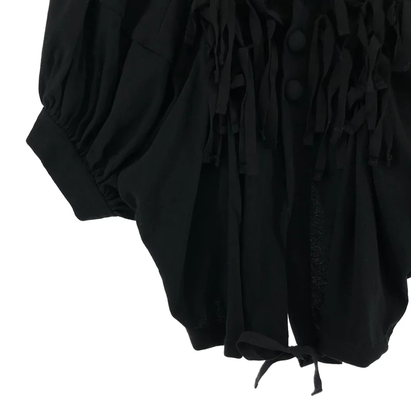 tao COMME des GARCONS / タオコムデギャルソン | 2009AW | コットン ボリュームスリーブ タックシャツ | S | レディース
