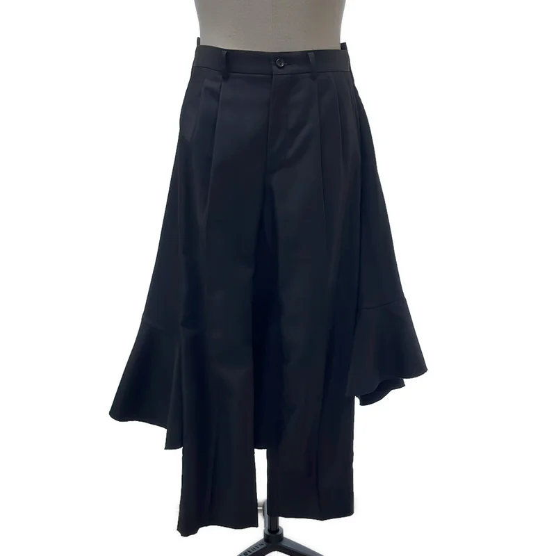 COMME des GARCONS / コムデギャルソン | 2026SS | ポリエステル 変形 ボリューム ワイドパンツ | S | レディース