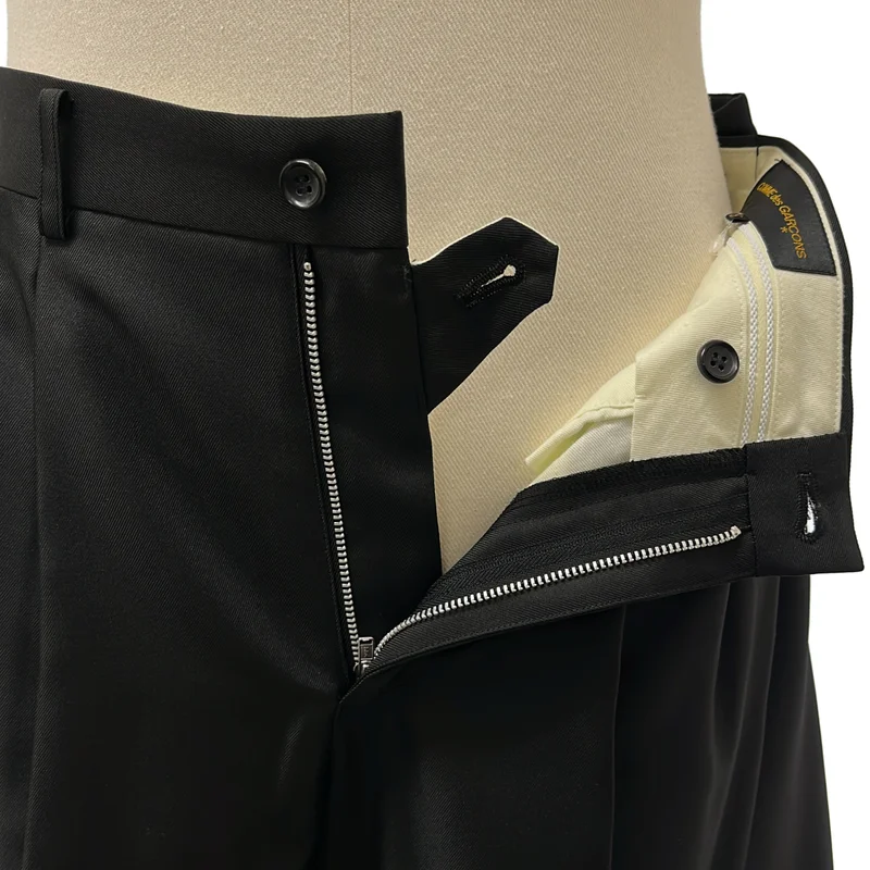 COMME des GARCONS / コムデギャルソン | 2026SS | ポリエステル 変形 ボリューム ワイドパンツ | S | レディース