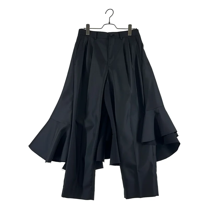 COMME des GARCONS / コムデギャルソン | 2026SS | ポリエステル 変形 ボリューム ワイドパンツ | S | レディース
