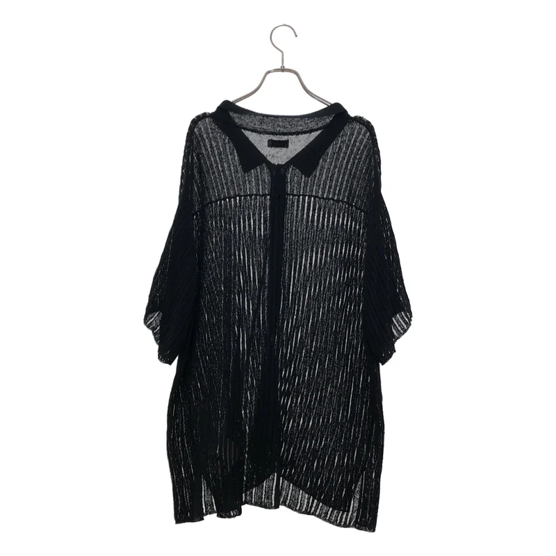 YOKE / ヨーク | 2026SS | YOKE RIB KNIT Sheer Shirt ニットシャツ | 2 | メンズ