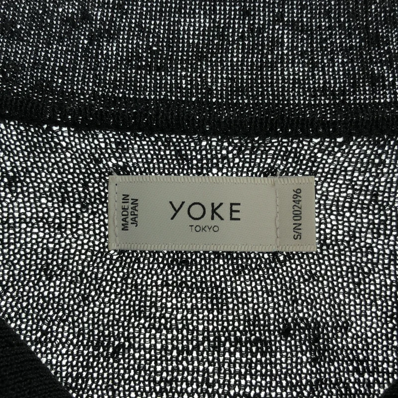 YOKE / ヨーク | 2026SS | YOKE RIB KNIT Sheer Shirt ニットシャツ | 2 | メンズ