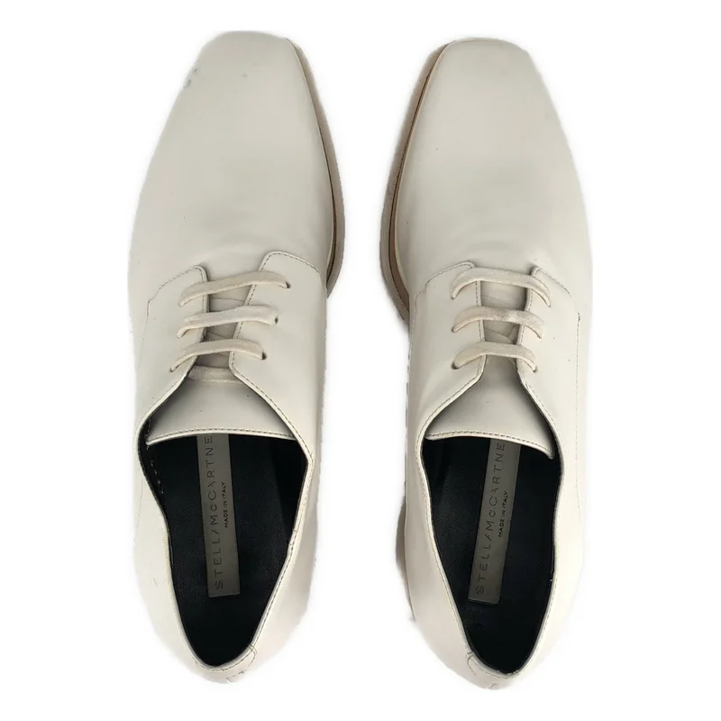 STELLA McCARTNEY / ステラマッカートニー | エリス プラットフォーム レザーシューズ 363997 | 38 | レディース