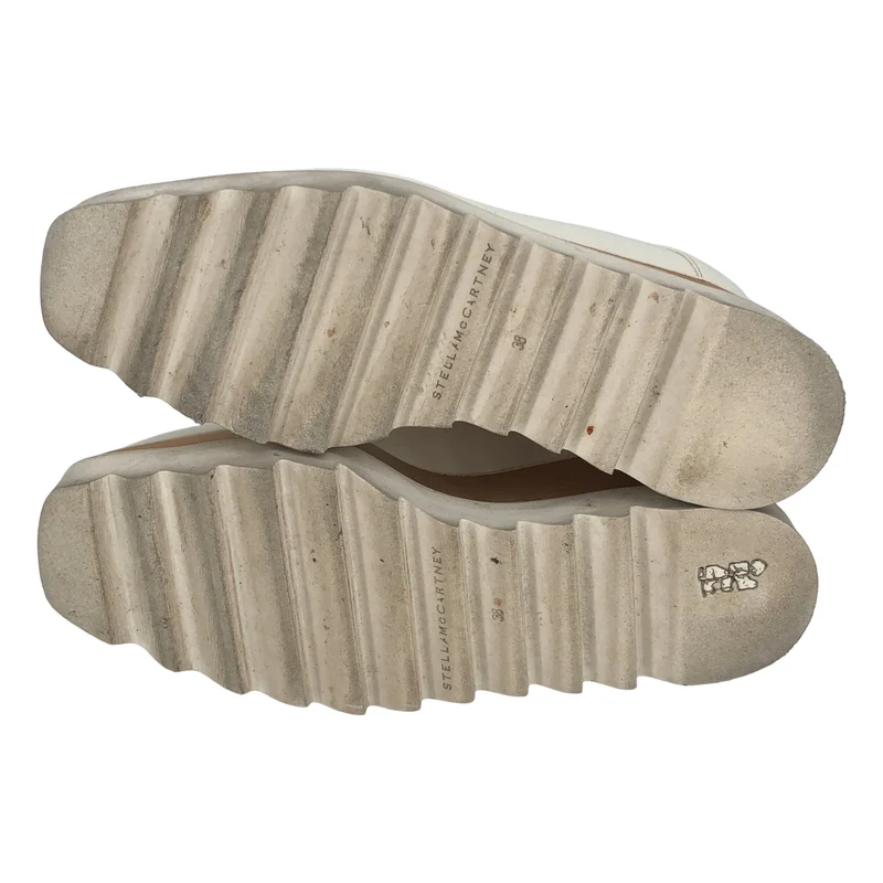 STELLA McCARTNEY / ステラマッカートニー | エリス プラットフォーム レザーシューズ 363997 | 38 | レディース