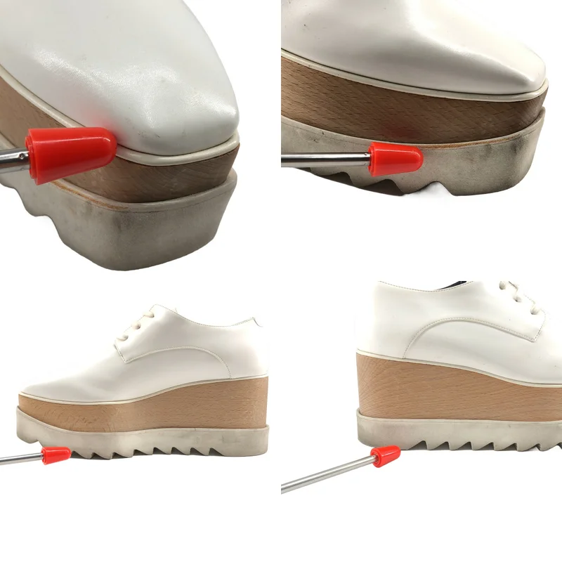 STELLA McCARTNEY / ステラマッカートニー | エリス プラットフォーム レザーシューズ 363997 | 38 | レディース