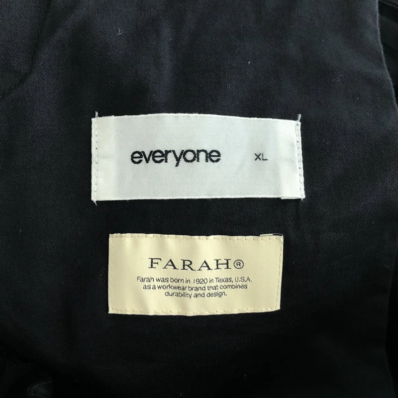 everyone / エブリワン | ×FARAH / Wool Adjustable Slacks ウール アジャスタブル トラウザーズ パンツ | XL | メンズ