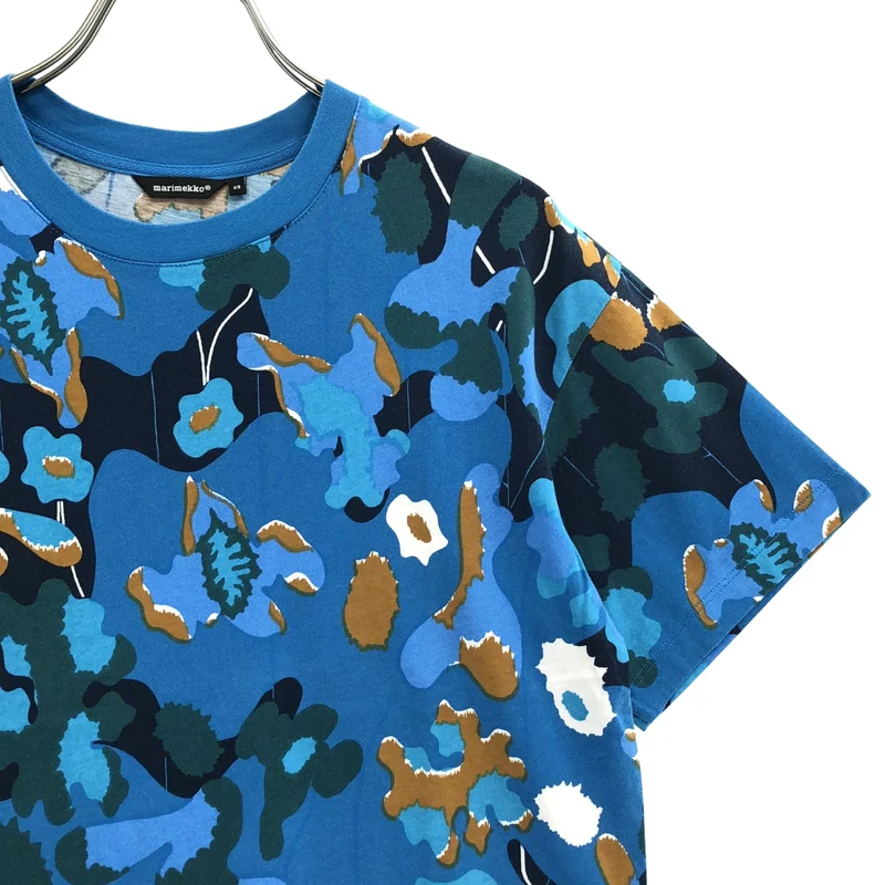 marimekko / マリメッコ | 総柄 Tシャツ_半袖 | XS | レディース