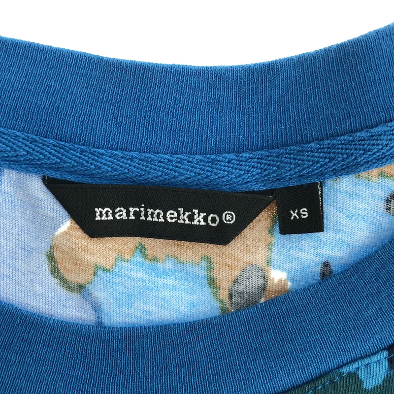 marimekko / マリメッコ | 総柄 Tシャツ_半袖 | XS | レディース