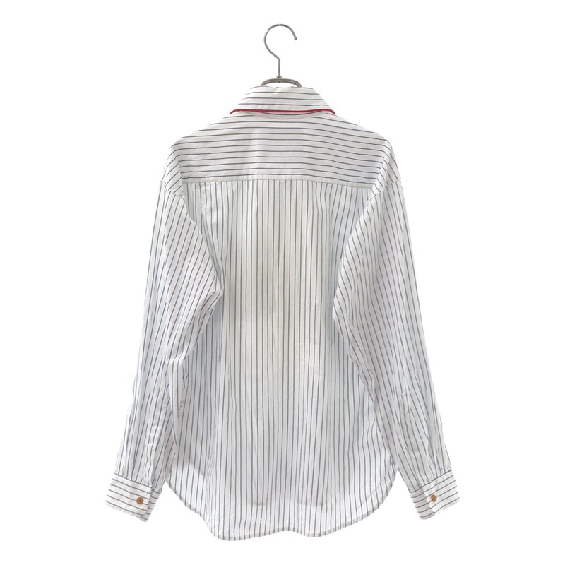VIVIENNE WESTWOOD RED LABEL / ヴィヴィアンウエストウッドレッドレーベル | ストライプ ワッペン プルオーバーシャツ | 2 | レディース