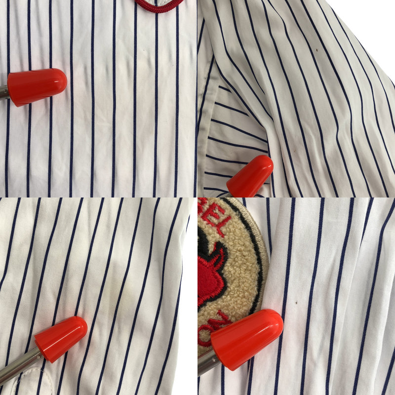 VIVIENNE WESTWOOD RED LABEL / ヴィヴィアンウエストウッドレッドレーベル | ストライプ ワッペン プルオーバーシャツ | 2 | レディース