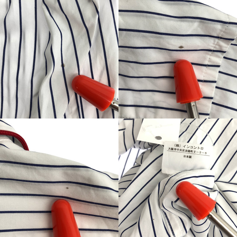 VIVIENNE WESTWOOD RED LABEL / ヴィヴィアンウエストウッドレッドレーベル | ストライプ ワッペン プルオーバーシャツ | 2 | レディース