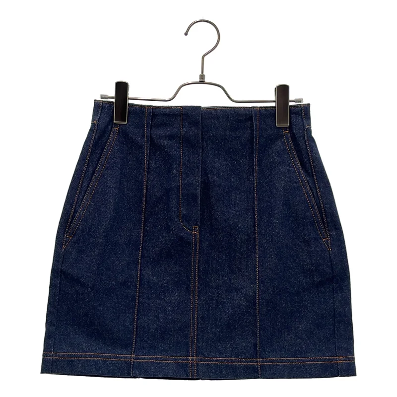 FENDI / フェンディ | レイヤード デニムミニスカート | 38 | レディース