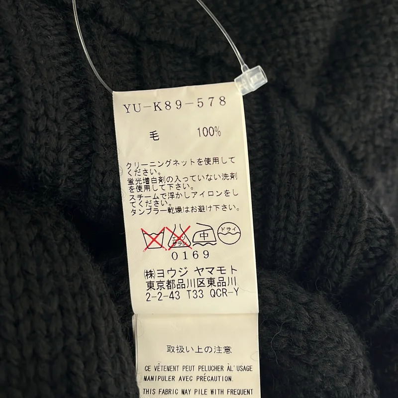 Y's / ワイズヨウジヤマモト | ウール タートルネックニット_長袖 YU-K89-578 | 3 | レディース